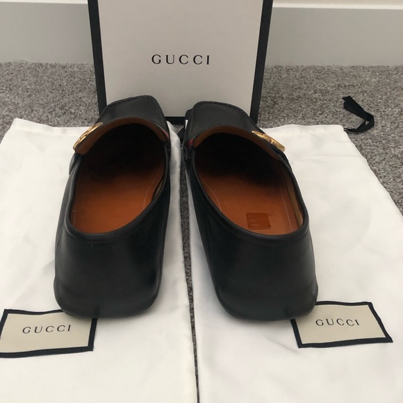 Gucci Leather Driver with Web - Picture 5 of 7